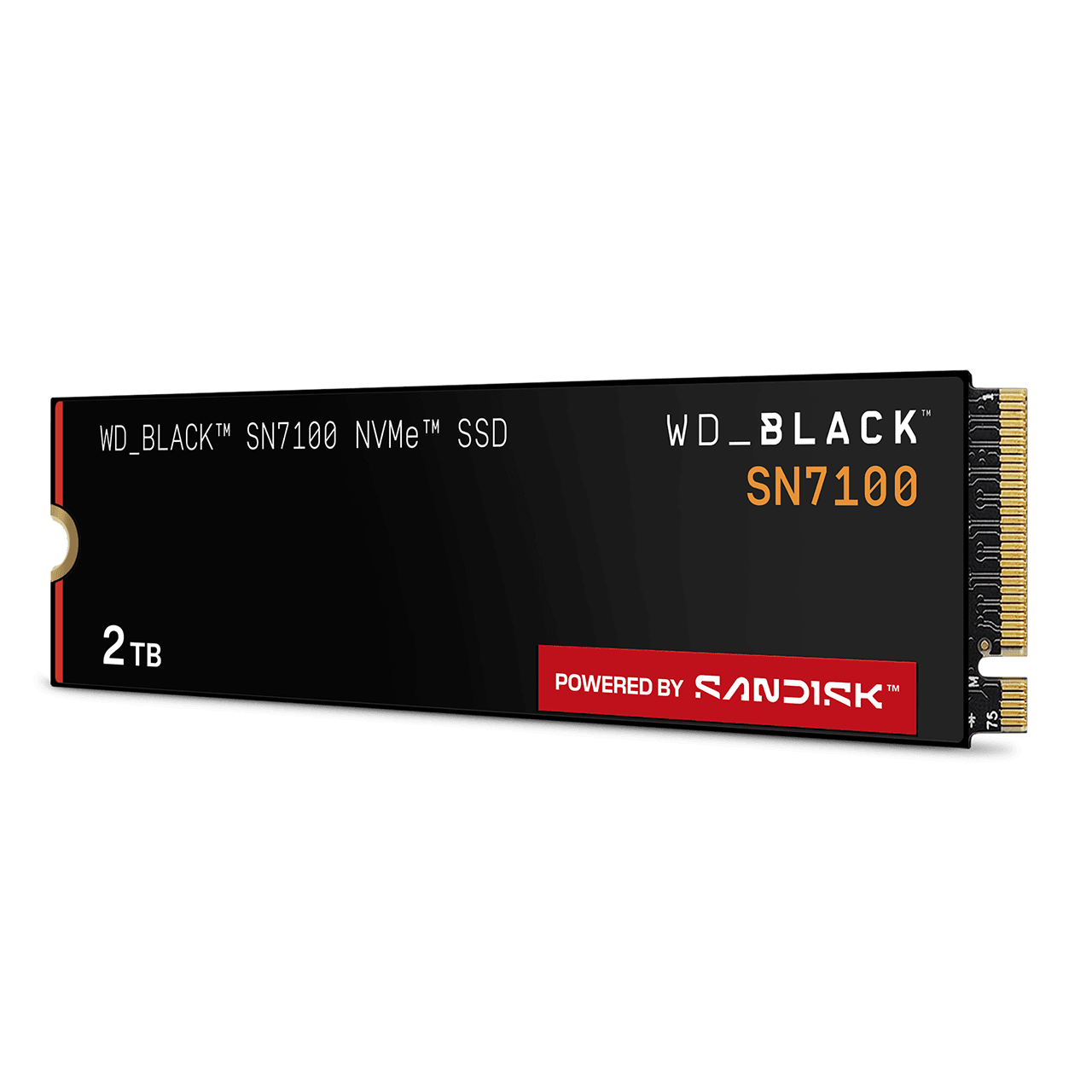 DISCO SSD M.2 WESTERN DIGITAL 2TB BLACK SN7100 GEN4