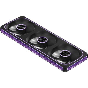 Fan Cooler FORMULA V Air Fusion 3 Reverse Black 360mm ARGB - https://www.scphardstore.com