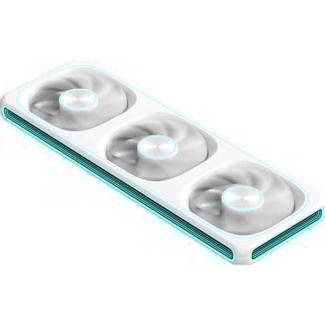 Fan Cooler FORMULA V Air Fusion 3 White 360mm ARGB - https://www.scphardstore.com