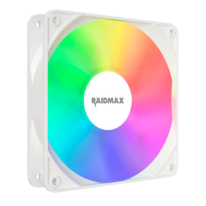 Fan Cooler RAIDMAX 120MM ARGB PMW X Air White - https://www.scphardstore.com