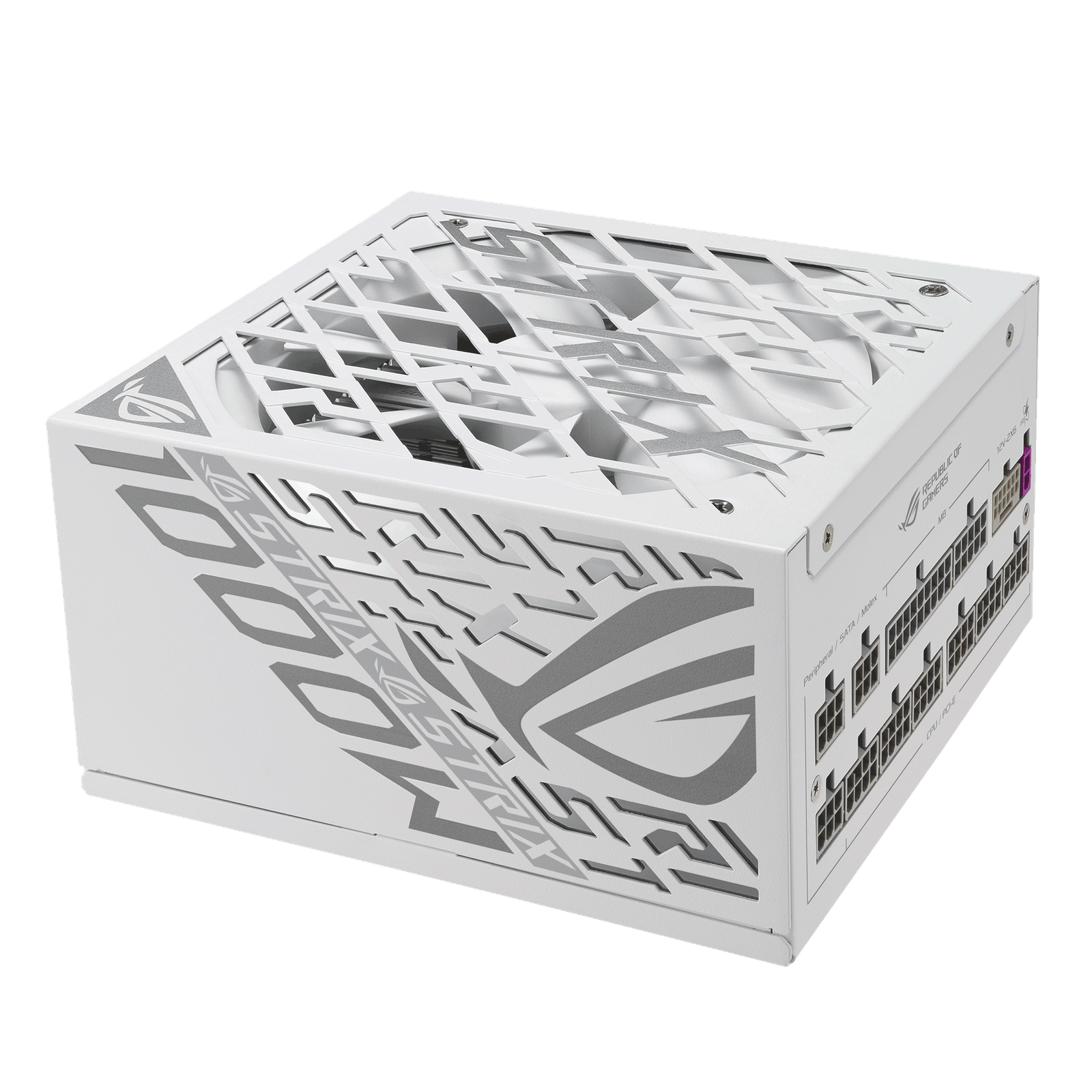 FUENTE ASUS ROG STRIX 1000W 80 PLUS PLATINUM WHITE ATX 3.1 / PCIE 5.1