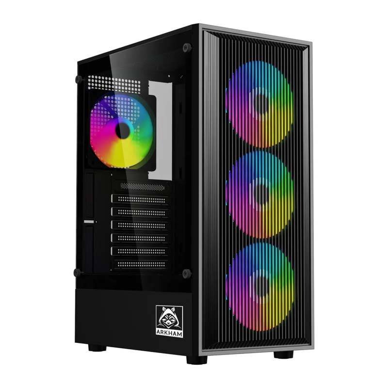 GABINETE ARKHAM VORUS ECO 4 FAN ARGB - ATX