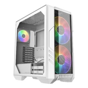 Gabinete COOLER MASTER Haf 500 White - https://www.scphardstore.com