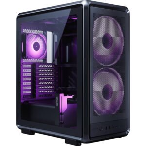 Gabinete COOLER MASTER MasterFrame 500 Mesh Black ARGB - https://www.scphardstore.com