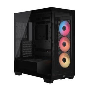 Gabinete CORSAIR ICUE 3500X ARGB RS-R Fan 3X Black - https://www.scphardstore.com