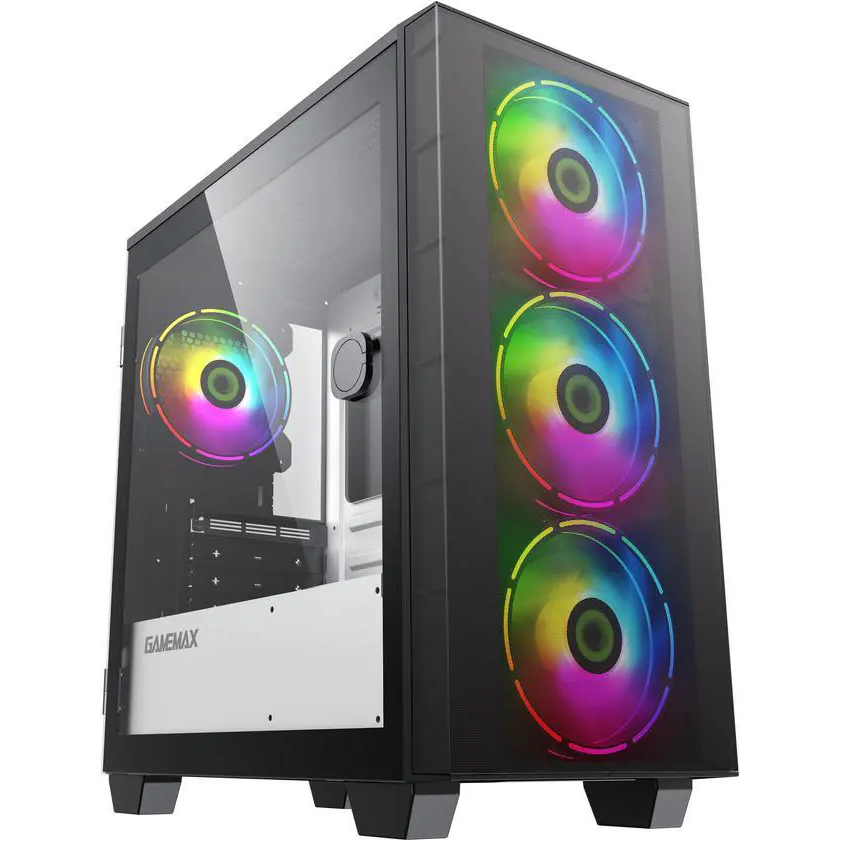 GABINETE GAMEMAX AERO MINI 4*FAN ARGB M-ATX