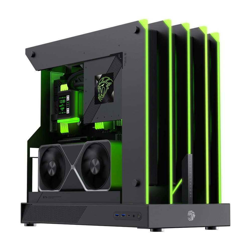 GABINETE GAMEMAX BLADE CONCEPT ATX