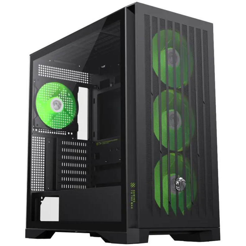 GABINETE GAMEMAX LEADER 2 BLACK 4 *FAN E-ATX