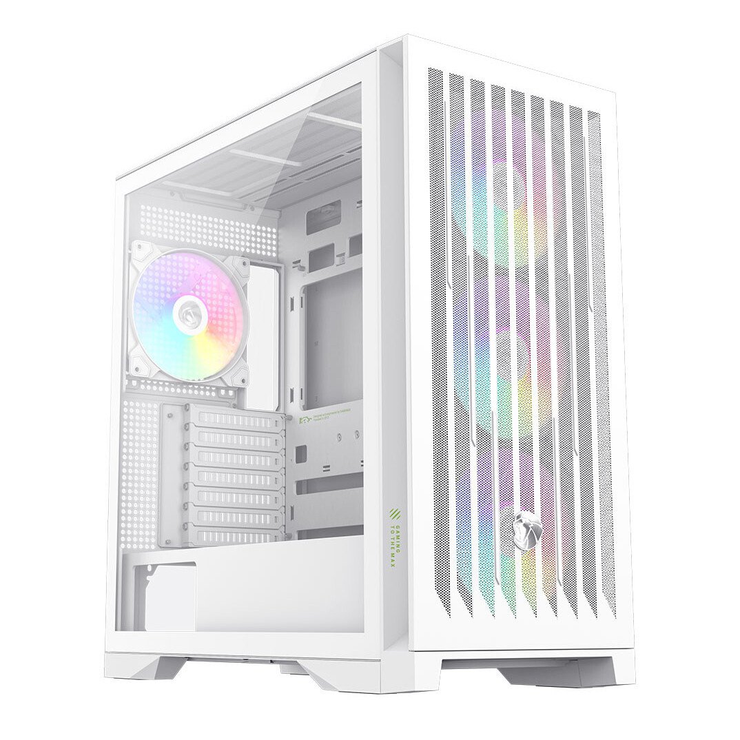 Gabinete GAMEMAX Leader 2 White 4 *Fan E-ATX - https://www.scphardstore.com