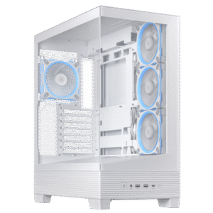 Gabinete Gamer ASUS A31 Plus White X4 Fans ARGB Templado - https://www.scphardstore.com