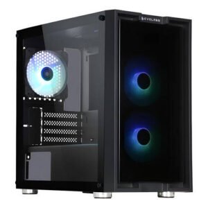 Gabinete Gamer EVOLABS Innov8 X3 Fans ARGB M-ATX - https://www.scphardstore.com