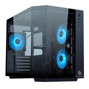 Gabinete Gamer EVOLABS Primacy X3 Fans ARGB M-ATX - https://www.scphardstore.com