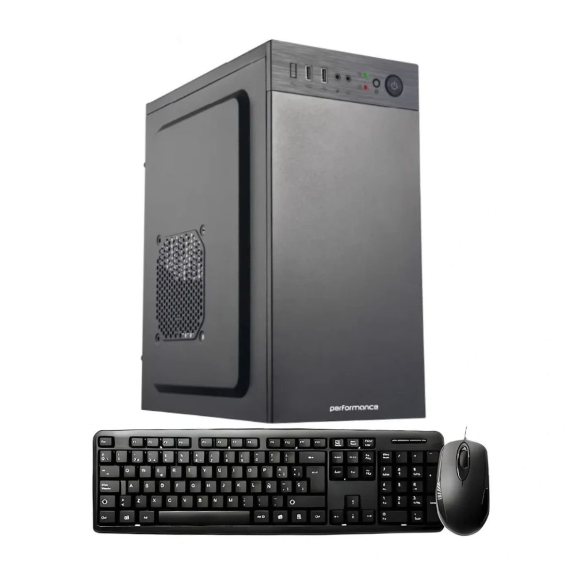 GABINETE GMX GMX-120 BLACK KIT 500W(TECLADO-MOUSE)