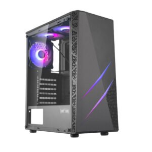 Gabinete Raptor Blaze Force V2 TG Mid-Tower RGB Fan x3 w/button contro - https://www.scphardstore.com