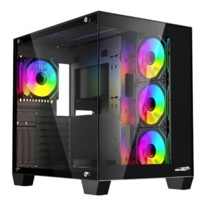 Gabinete Sentey A35 Pwm Atx 4 Fan Argb Vidrio templado Negro - https://www.scphardstore.com