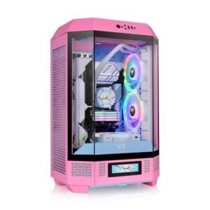 Gabinete THERMALTAKE The Tower 300 Mid-Tower TG x3 Fan x2 Bubble Pink - https://www.scphardstore.com