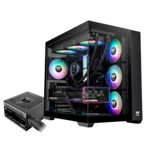 Gabinete THERMALTAKE View 380 Lite Fan ARGB X4 TG X2 C/ Fuente 850W 80+ Gold - https://www.scphardstore.com