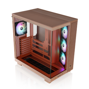 Gabinete THERMALTAKE View 380 XL Mid Tower TG X2 Fan ARGB X1 Reserve Fan X3 Gravel Sand - https://www.scphardstore.com