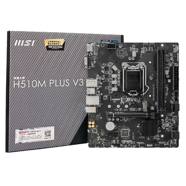 Mother MSI H510M Plus V3 - LGA1200