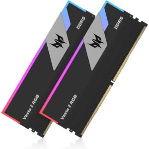 Memoria RAM DDR5 ACER PREDATOR 64GB 2x32GB 6000 MHz Vesta II RGB Black CL30 AMD EXPO / INTEL XMP - https://www.scphardstore.com