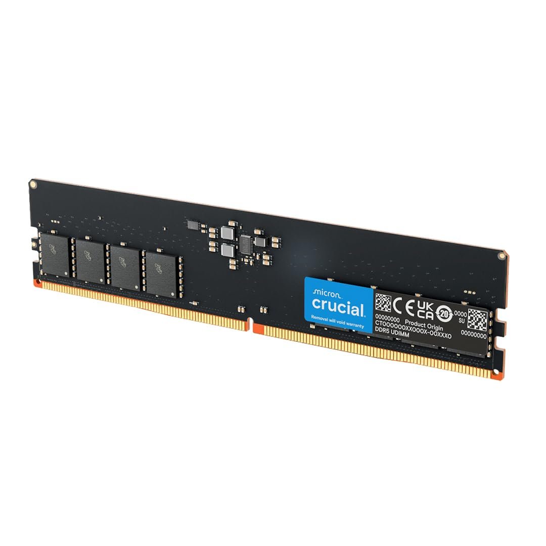 MEMORIA RAM DDR5 CRUCIAL 16GB 5600 MHZ CL46