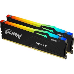 Memoria RAM DDR5 KINGSTON 32GB 2x16GB 5600 MHz Fury Beast RGB CL40 - https://www.scphardstore.com