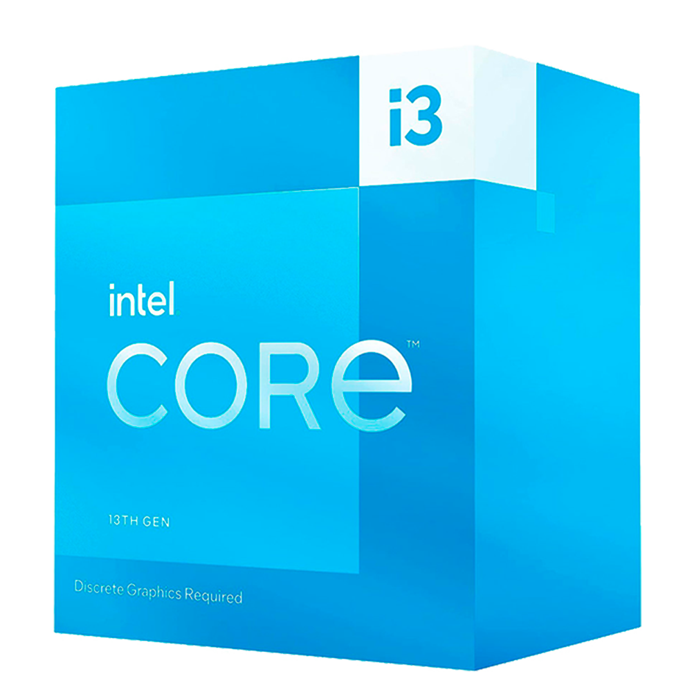 MICRO PROCESADOR INTEL CORE I3 13100F S/VIDEO S/COOLER TRAY - LGA1700