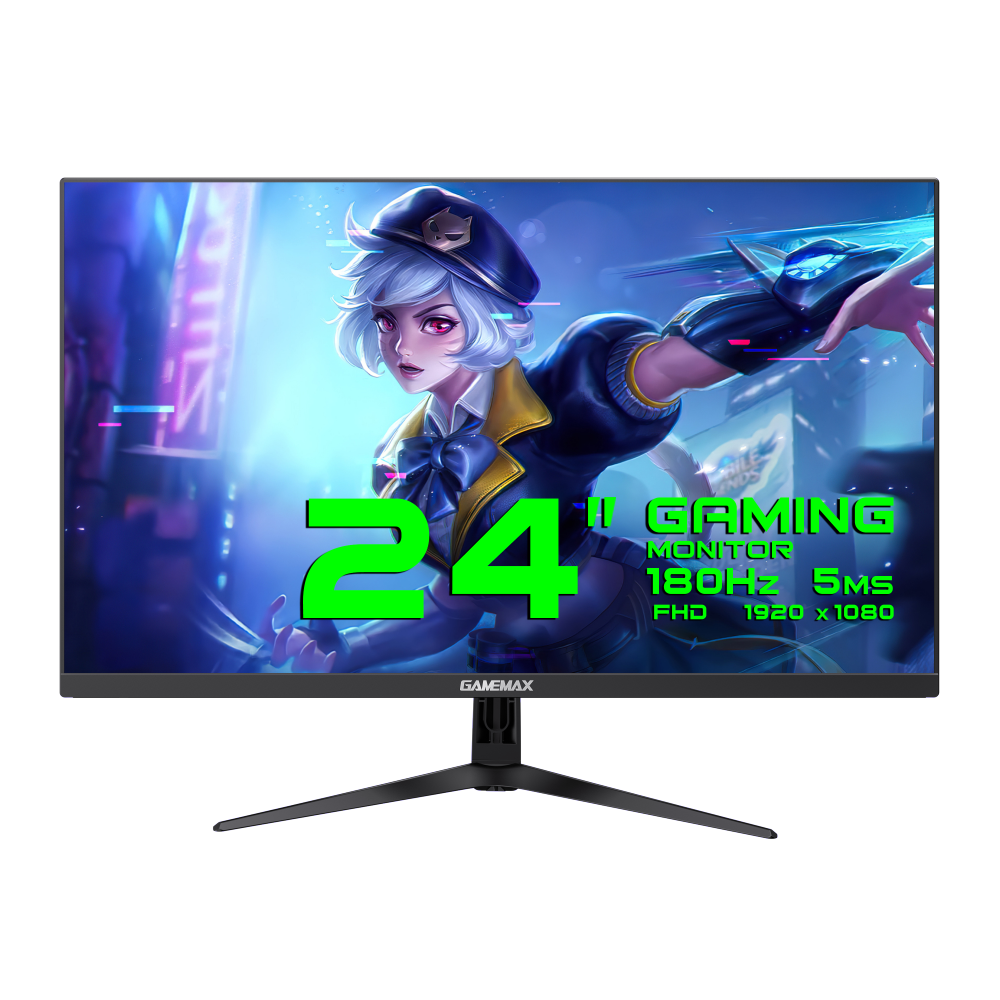 MONITOR GAMEMAX 24" 180HZ IPS FHD GMX24F180