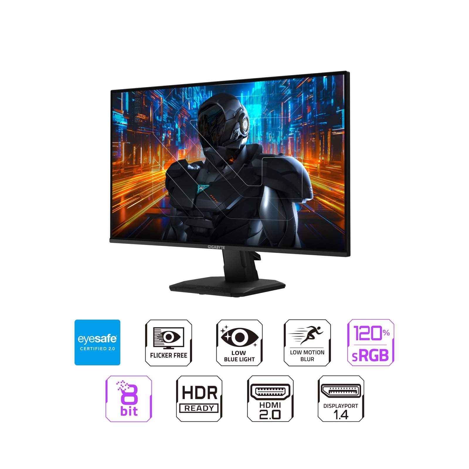 Monitor GAMER GIGABYTE 25" 200Hz SS IPS FHD (1920 x 1080) 1MS GS25F2 24.5 - https://www.scphardstore.com