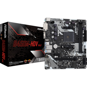 Mother ASRock B450M HDV R4.0 - AM4 - https://www.scphardstore.com