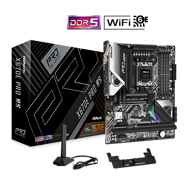 MOTHER ASROCK X670E PRO RS DDR5 - AM5