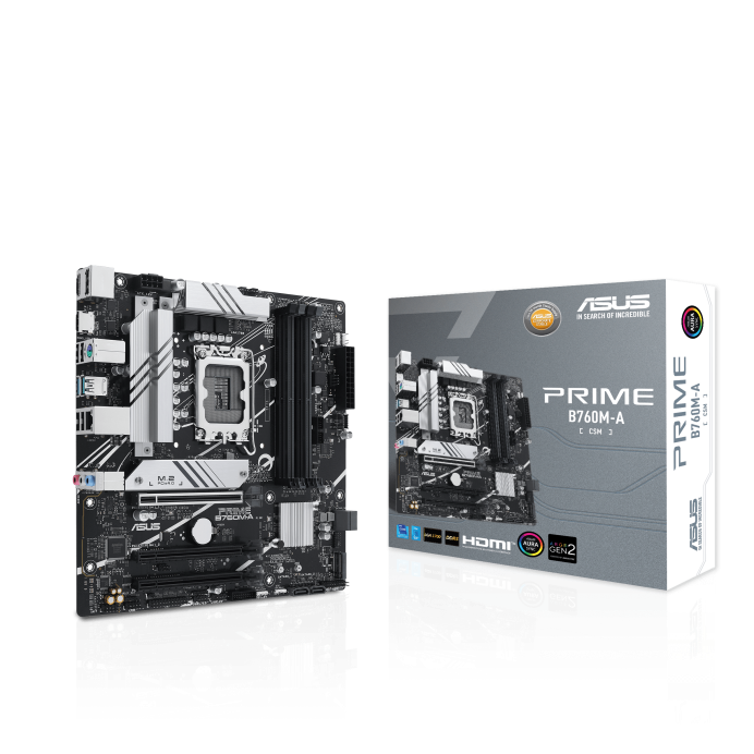 MOTHER ASUS PRIME B760M-A CSM DDR5 - LGA1700