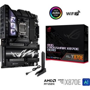 Mother ASUS ROG CROSSHAIR X870E HERO DDR5 - AM5 - Preventa 05 Feb - https://www.scphardstore.com