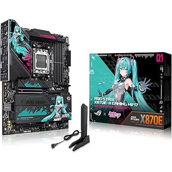 Mother ASUS ROG STRIX X870E-H Gaming WIFI Hatsune Miku DDR5 - AM5 - https://www.scphardstore.com