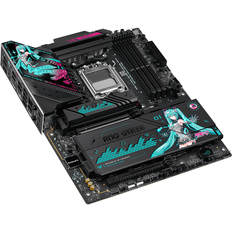 Mother ASUS ROG STRIX X870E-H Gaming WIFI Hatsune Miku DDR5 - AM5 - https://www.scphardstore.com