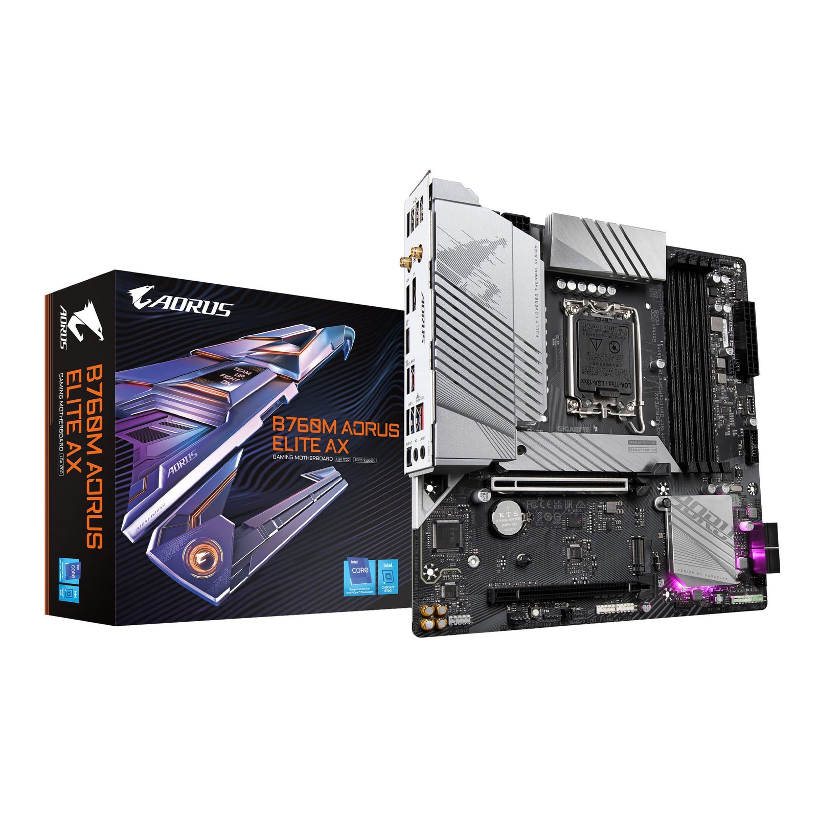 MOTHER GIGABYTE B760M AORUS ELITE AX DDR5 - LGA1700