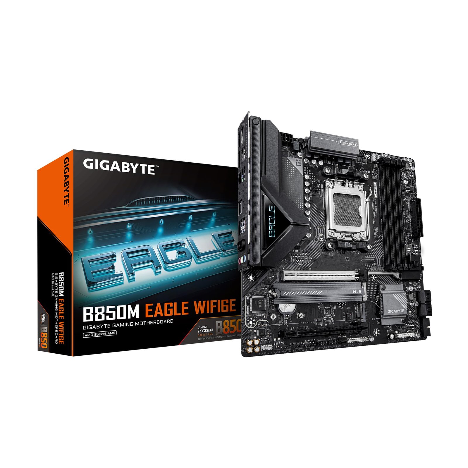 Mother GIGABYTE B850M Eagle WIFI 6e DDR5 - AM5 - https://www.scphardstore.com