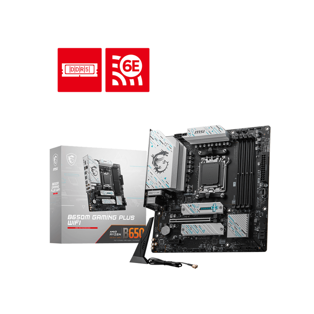 Mother MSI B650M Gaming Plus WIFI DDR5 - AM5 - https://www.scphardstore.com
