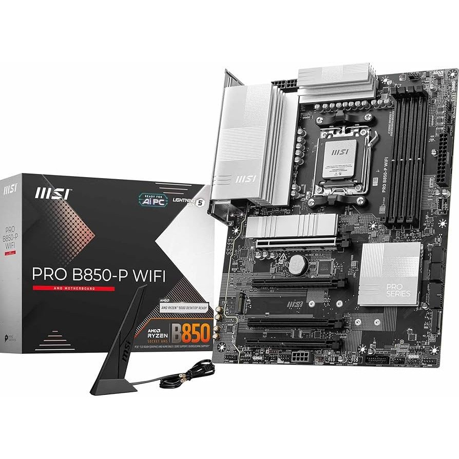 Mother MSI PRO B850-P WIFI DDR5 - AM5 - https://www.scphardstore.com