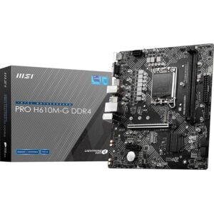 Mother MSI PRO H610M-G DDR4 - LGA1700 - https://www.scphardstore.com