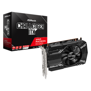 Placa de Video ASRock Radeon RX 6400 Challenger ITX 4GB - https://www.scphardstore.com