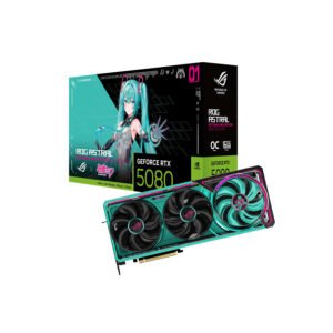 Placa de Video ASUS ROG ASTRAL NVIDIA RTX 5080 HATSUNE MIKU OC 16GB - Preventa 05 Feb - https://www.scphardstore.com