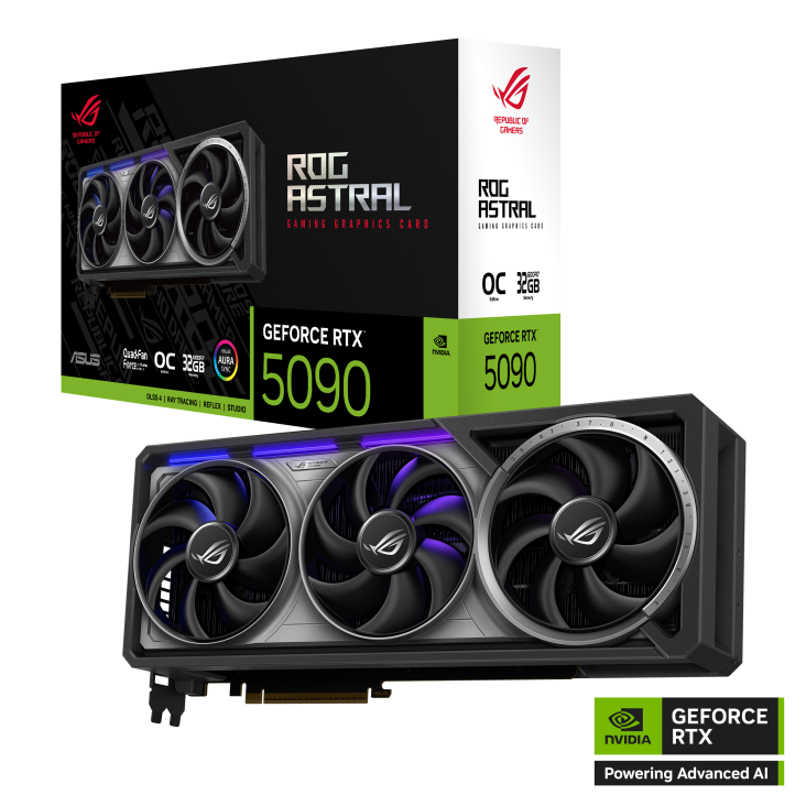 Placa de Video ASUS ROG ASTRAL RTX 5090 GAMING OC 32GB - Preventa 05 Feb - https://www.scphardstore.com