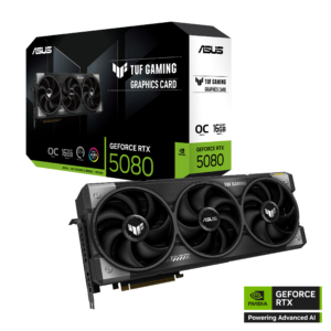 Placa de Video ASUS TUF NVIDIA RTX 5080 Gaming OC 16G - Preventa 05 Feb - https://www.scphardstore.com