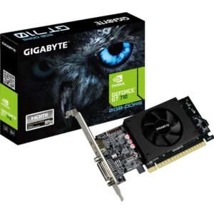 Placa de video GIGABYTE GeForce GT 710 2GL - https://www.scphardstore.com