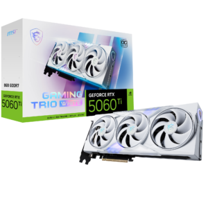 Placa de video MSI GeForce RTX 5060 Gaming Trio OC White 8GB - https://www.scphardstore.com