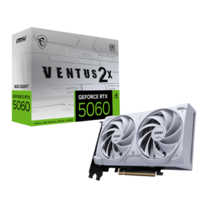 Placa de Video MSI GeForce RTX 5060 Ventus 2X OC White 8GB - https://www.scphardstore.com