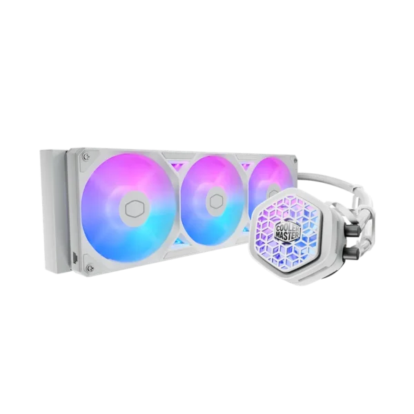 Water Cooling COOLER MASTER MasterLiquid 360 Atmos II VRM Fan ARGB White