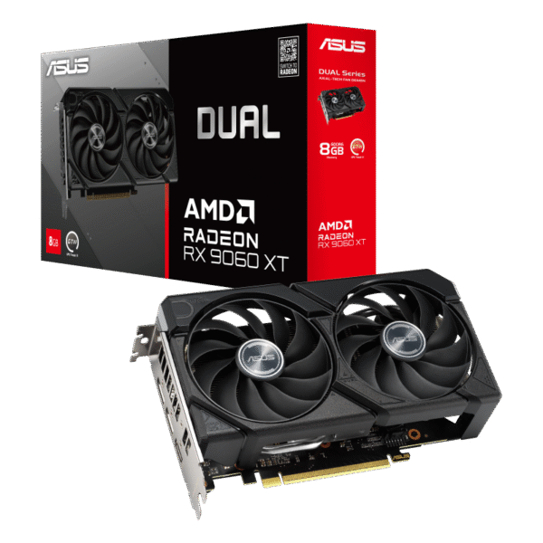Placa de Video ASUS Radeon RX 9060 XT Dual 8GB