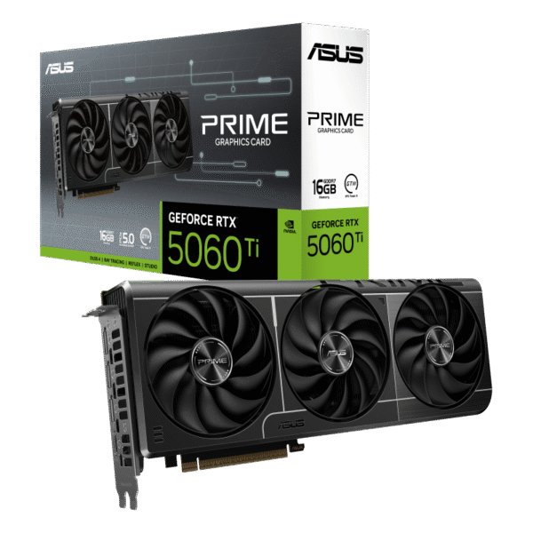 Placa de Video ASUS PRIME GeForce RTX 5060 Ti 16GB